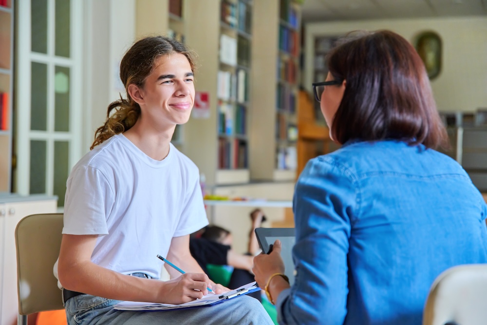 teen in residential treatment